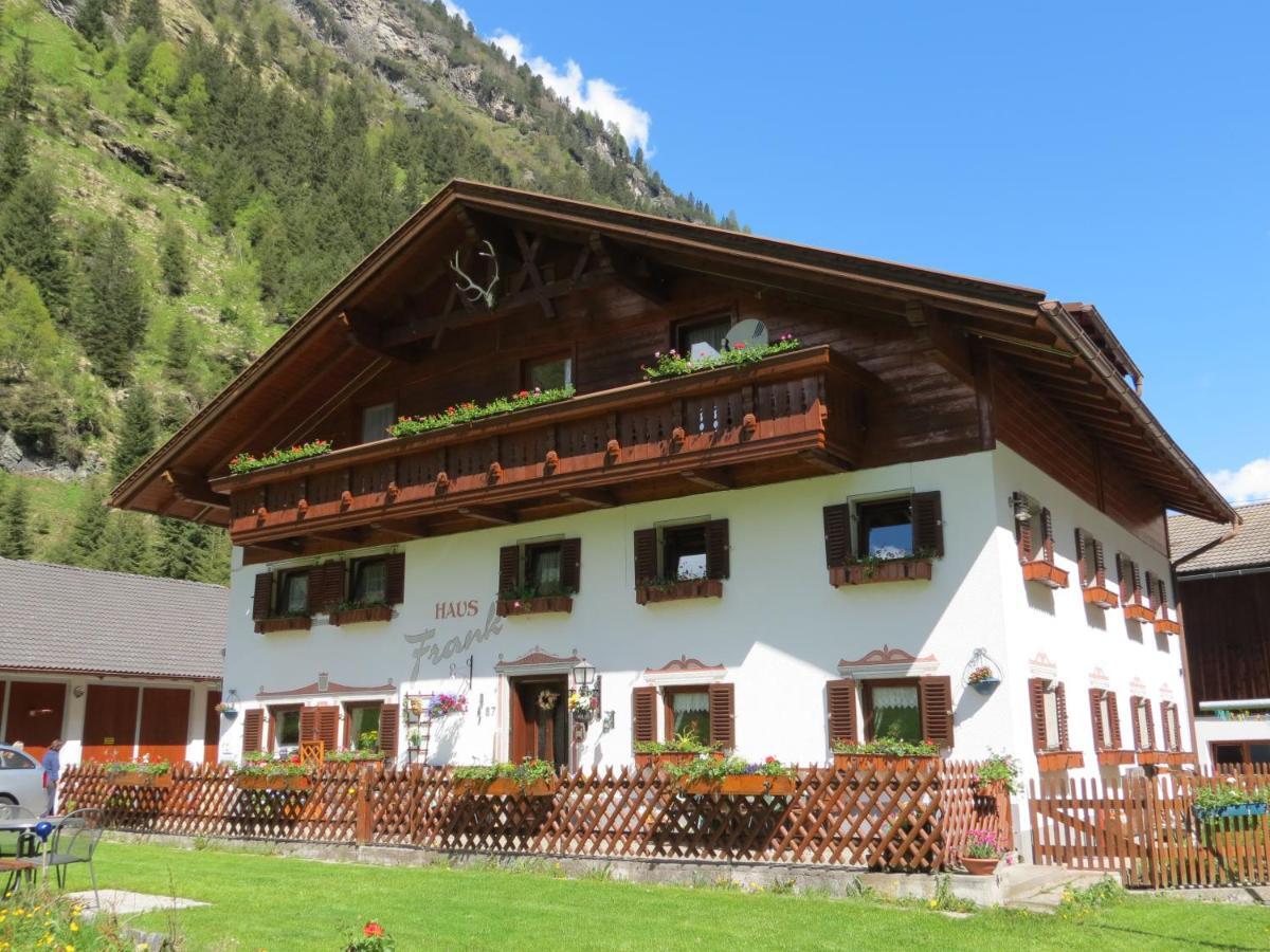 Haus Frank Pitztal Sankt Leonhard im Pitztal Exterior foto